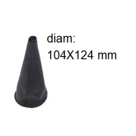 CUFFIA CAMBIO NERA 104X124 CITROEN BERLINGO (B9) 2008 2015 OEM 7589.G3