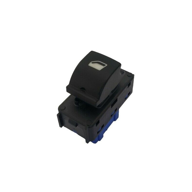INTERRUTTORE ALZACRISTALLI PORTA ANTERIORE DESTRASINISTRA 6 PIN 1 INTERRUTTORE CON CONNETTORE BLU CITROEN C-ELYSEE 0113  0116, 