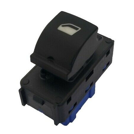 INTERRUTTORE ALZACRISTALLI PORTA ANTERIORE DESTRASINISTRA 6 PIN 1 INTERRUTTORE CON CONNETTORE BLU CITROEN C-ELYSEE 0113  0116, 