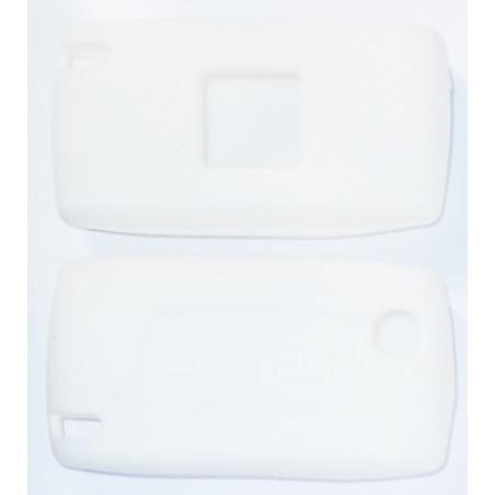 COVER CHIAVE BIANCO 2 TASTI: TASTO APERTURA TASTO CHIUSURA PEUGEOT 1007 0105  0109, PEUGEOT 107 0106  011  PEUGEOT 107 0112  01