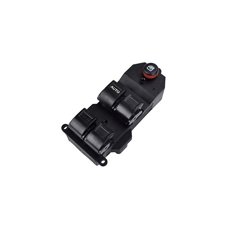 BLOCCO COMANDI ALZACRISTALLI ANTERIORE PORTA ANTERIORE SINISTRA 20 PIN 4 INTERRUTTORI HONDA CIVIC HB-LB 0101  0104, HONDA CIVIC