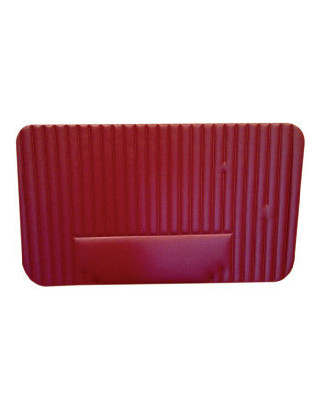 COPPIA PANNELLI PORTA IN FINTA PELLE BORDEAUX SCURO FIAT 500 L