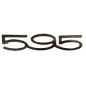 SIGLA FIAT 500 595 MIS 139X29