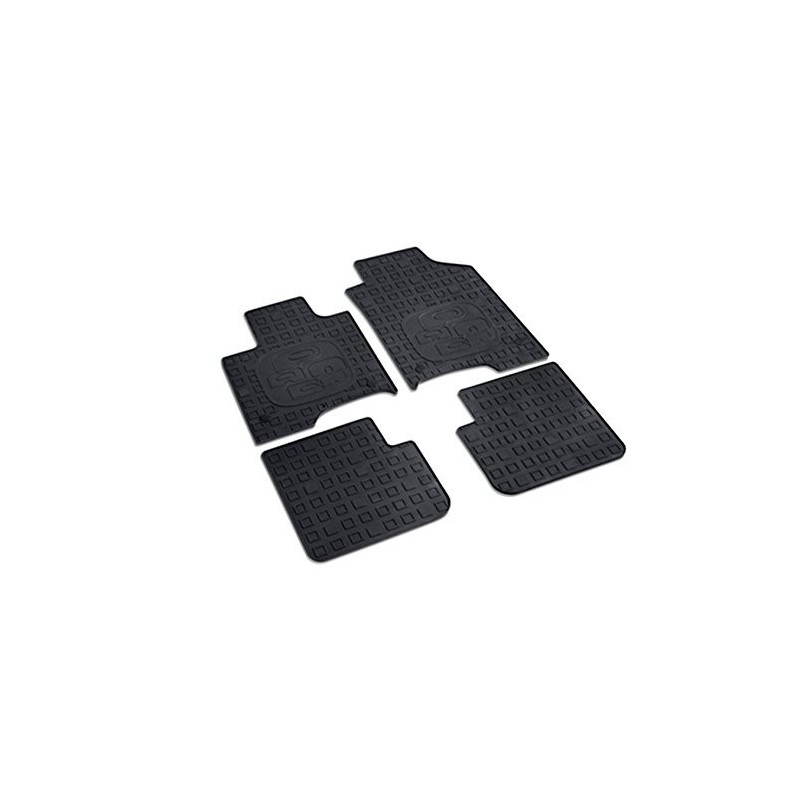 SERIE TAPPETI IN GOMMA FIAT PANDA 2012 2 PIN ORIGINALI