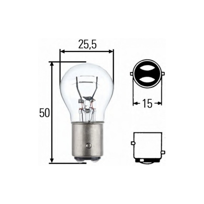 LAMP24-215 2 FILAMENTI