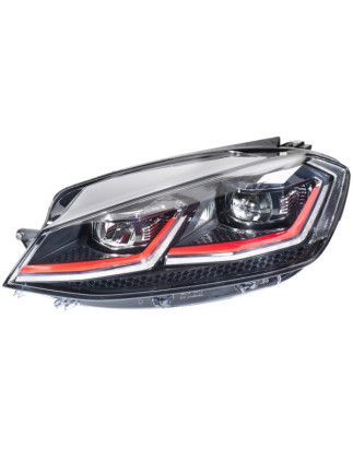 FARO SX FULL LED FBL CCORN DRL ROSSA VW GOLF 7 1116 GTI