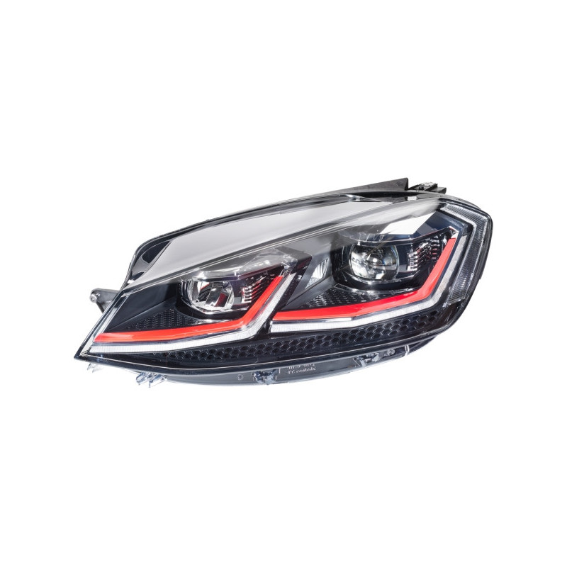 FARO SX FULL LED FBL CCORN DRL ROSSA VW GOLF 7 1116 GTI