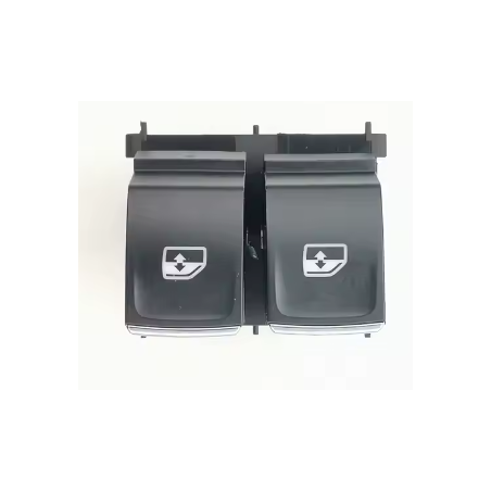 BLOCCO COMANDI ALZACRISTALLI 4 PIN 2 INTERRUTTORI CON CROMATURA SEAT LEON 0105  0113