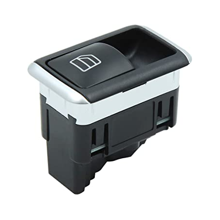 PULSANTIERA ALZACRISTALLI PORTA ANTERIORE DESTRA 4 PIN 1 INTERRUTTORI CON CROMATURA MERCEDES-BENZ A CLASS W176 0112  0115, MERC