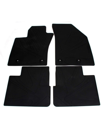 SERIE TAPPETI FIAT TIPO 2015 4 PIN IN GOMMA ORIGINALI