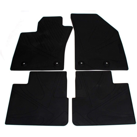 SERIE TAPPETI FIAT TIPO 2015 4 PIN IN GOMMA ORIGINALI