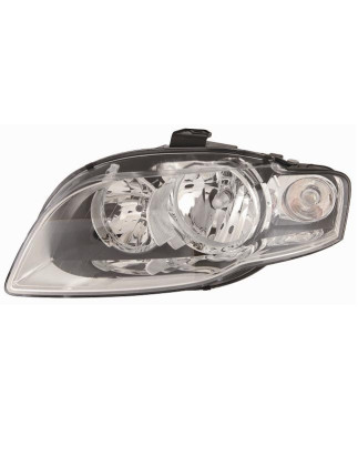 PROIETTORE SINISTRO CON FANALE BIANCO AUDI A4 0104  0107