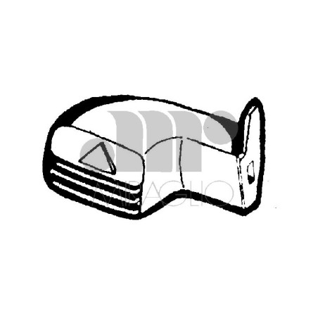 MANIGLIA ESTERNA ANTERIORE DESTRO FIAT UNO 0183  0189, FIAT UNO 0189  0193