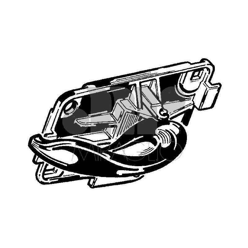 MANIGLIA INTERNA ANTERIOREPOSTERIORE DESTRO FIAT PUNTO 0103  0111, FIAT PUNTO 0199  0103