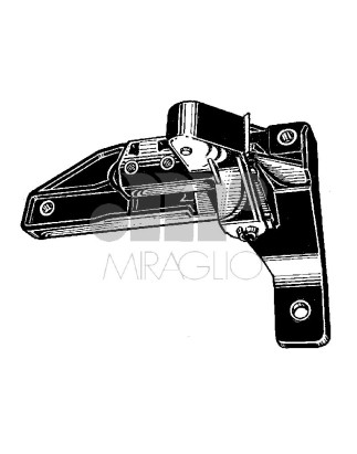 MANIGLIA INTERNA MECCANISMO INTERNO ANTERIORE DESTRO FIAT BRAVO 0195  010  FIAT MAREA 0196  0107