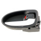 MANIGLIA INTERNA CON LEVA CROMATA NERO ANTERIOREPOSTERIORE DESTRO TOYOTA YARIS 0105  0111