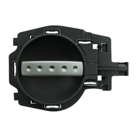 MANIGLIA INTERNA CON LEVA ARGENTO E MOSTRINA NERA ANTERIOREPOSTERIORE SINISTRO CITROEN C2 0103  0108, CITROEN C2 0108  0110, CI