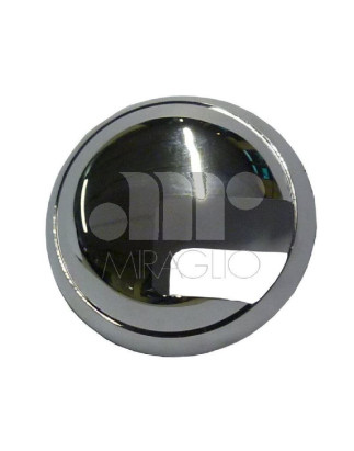 MANIGLIA INTERNA  SOLO MOSTRINA  CROMATO ANTERIORE SINISTRO FIAT 500 0107  0115