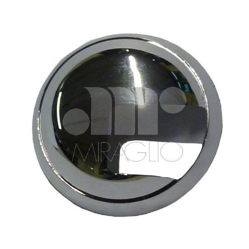 MANIGLIA INTERNA  SOLO MOSTRINA  CROMATO ANTERIORE SINISTRO FIAT 500 0107  0115