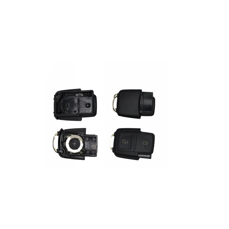 GUSCIO CHIAVE NERO 2 TASTI: SOLO PARTE INFERIORE TASTO APERTURA TASTO CHIUSURA AUDI A3 0103  0108, AUDI A4 0104  0107, SKODA FA