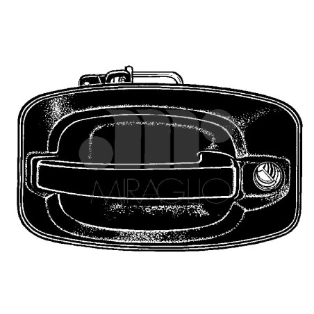 MANIGLIA ESTERNA POSTERIORE CITROEN e JUMPER 0120  0123, CITROEN JUMPER 0106  0114, CITROEN JUMPER 0114, FIAT DUCATO 0106  0114