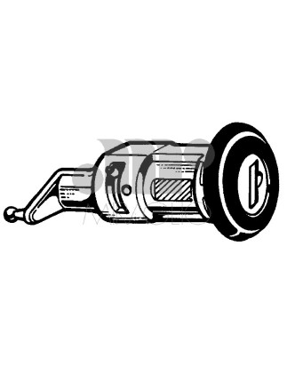 MANIGLIA ESTERNA BOCCOLA ANTERIORE DESTRO CON CHIAVE FIAT UNO 0183  0189