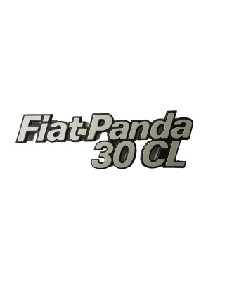 SCRITTA POST FIAT PANDA 30 CL