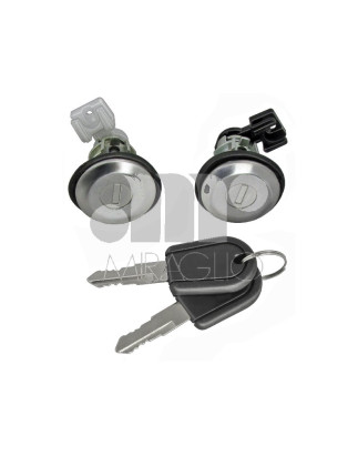 MANIGLIA ESTERNA COPPIA BOCCOLE ANTERIORE DESTROSINISTRO CON CHIAVE CITROEN SAXO 0196  0199, CITROEN SAXO 0199  0104