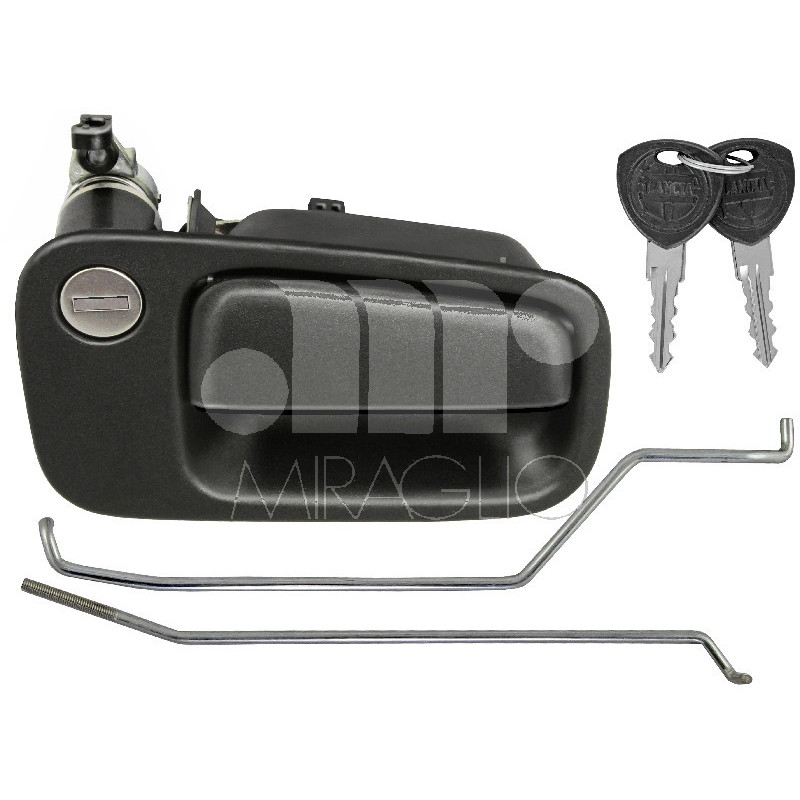 MANIGLIA ESTERNA ANTERIORE SINISTRO CON CHIAVE LANCIA Y 0196  0103