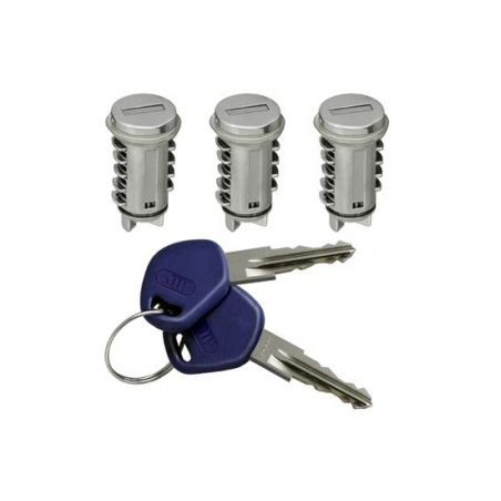 BLOCCHETTI E BOCCOLE KIT BLOCCHETTI 3 PEZZI ANTERIORE DESTROSINISTRO CON CHIAVE FIAT PUNTO 0195  0199, FIAT PUNTO GT 0196  0199