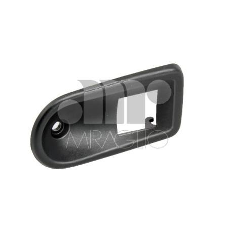 MANIGLIA INTERNA MOSTRINA IN PLASTICA NERO ANTERIORE DESTROSINISTRO FIAT CINQUECENTO 0193  0198