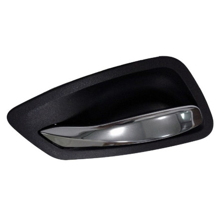 MANIGLIA INTERNA CON LEVA CROMATA SATINATA NERO ANTERIORE SINISTRO BMW SERIES 3 E9293 COUPECABRIO 0107  0111, BMW SERIES 3 E929