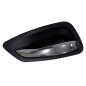 MANIGLIA INTERNA CON LEVA CROMATA SATINATA NERO ANTERIORE SINISTRO BMW SERIES 3 E9293 COUPECABRIO 0107  0111, BMW SERIES 3 E929