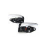MANIGLIA INTERNA CON LEVA CROMATA NERO ANTERIOREPOSTERIORE SINISTRO TOYOTA HI-LUX 2WD4WD 0115  0120, TOYOTA PRIUS 0109  011  TO