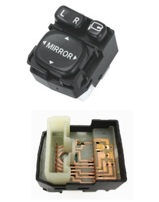 BLOCCO COMANDI RETROVISORI 9 PIN TOYOTA AURIS 0106  0110, TOYOTA AURIS 0110  011  TOYOTA AVENSIS T27 0108  011  TOYOTA AVENSIS 