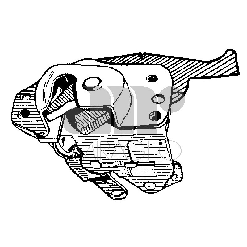 SERRATURA ANTERIORE DESTRO INTERNA MANUALE SEAT IBIZA 0186  0189, SEAT IBIZA 0190  0192