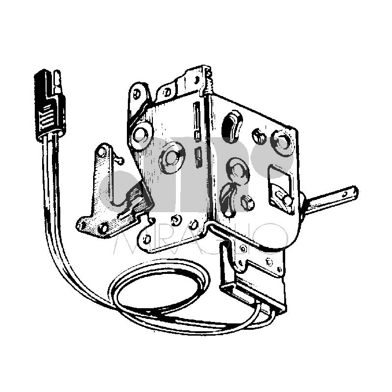 SERRATURA ANTERIORE DESTRO FIAT UNO 0183  0189
