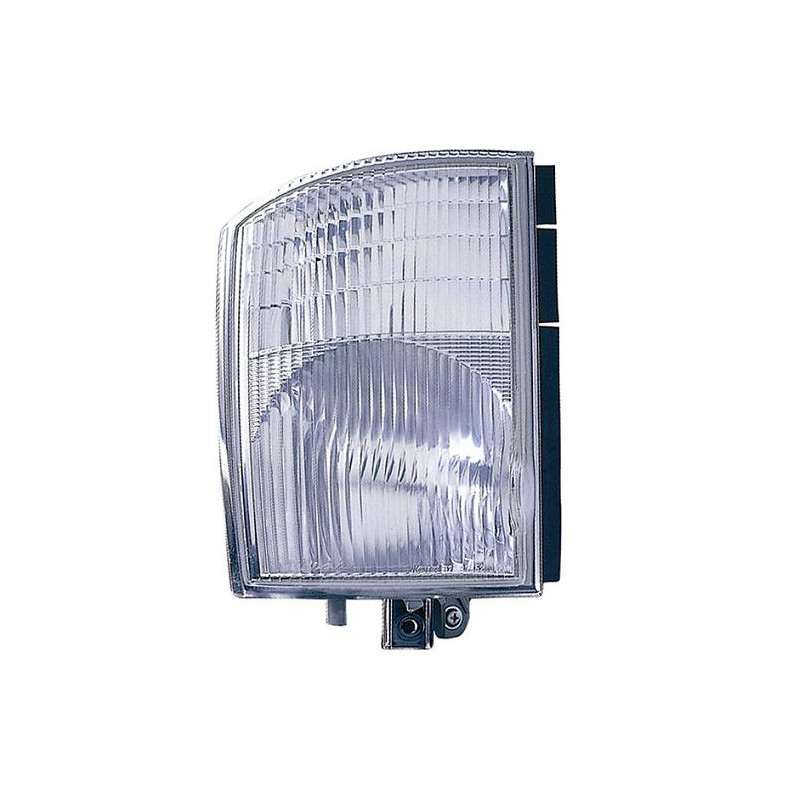 FANALE ANTERIORE SINISTRO SENZA PORTALAMPADA BIANCO MITSUBISHI CANTER 0105  0112
