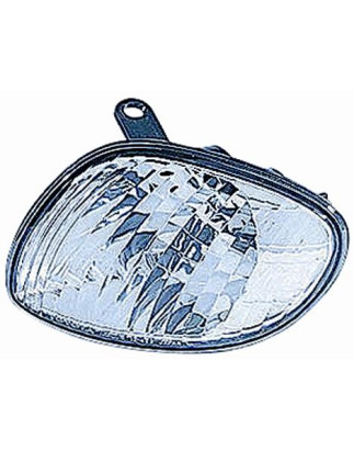 FANALE ANTERIORE DESTRO CON PORTALAMPADA BIANCO TOYOTA COROLLA E 11 0100  0102