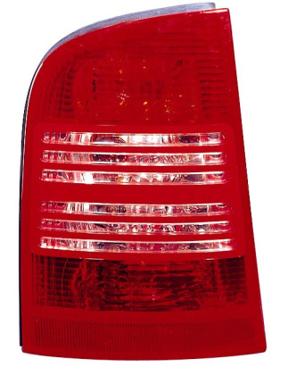 FANALE POSTERIORE SINISTRO SENZA PORTALAMPADA SKODA OCTAVIA 4 0197  0110