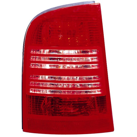 FANALE POSTERIORE SINISTRO SENZA PORTALAMPADA SKODA OCTAVIA 4 0197  0110