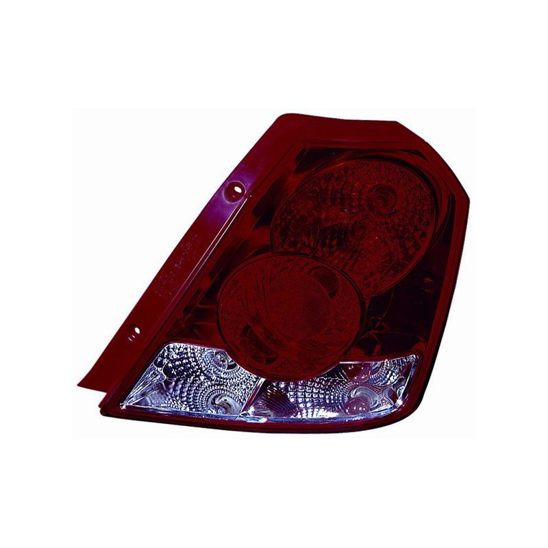 FANALE POSTERIORE DESTRO CON PORTALAMPADA DAEWOO KALOS-AVEO T200 SDN-LB 0103  0105 VERS 5P