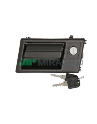 IMPARIGLIO 3 PEZZI ANTERIOREPOSTERIORE DESTROSINISTRO 2 MANIGLIE PORTA E 1 CHIUSURA POSTERIORECOFANO AUTOBIANCHI Y10 0389  1192