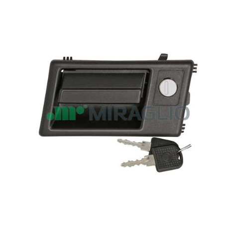 IMPARIGLIO 3 PEZZI ANTERIOREPOSTERIORE DESTROSINISTRO 2 MANIGLIE PORTA E 1 CHIUSURA POSTERIORECOFANO AUTOBIANCHI Y10 0389  1192