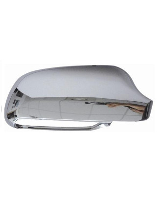 CALOTTA SINISTRA CROMATA  IN ALLUMINIO AUDI A3 0103  0108, AUDI A3 0108  011  AUDI A4 0107  0111, AUDI A5 0107  0111, AUDI A5 0