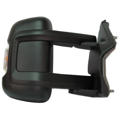 RETROVISORE MANUALE DESTRO BRACCIO LUNGO CON FANALINO INTEGRATO CITROEN JUMPER 0106  0114, FIAT DUCATO 0106  0114, PEUGEOT BOXE