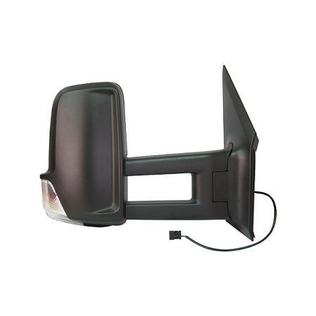 RETROVISORI ELETTRICO SINISTRO BRACCIO LUNGO 6 PIN TERMICO CON FANALINO INTEGRATO CON CABLAGGIO CORTO MERCEDES-BENZ SPRINTER 20