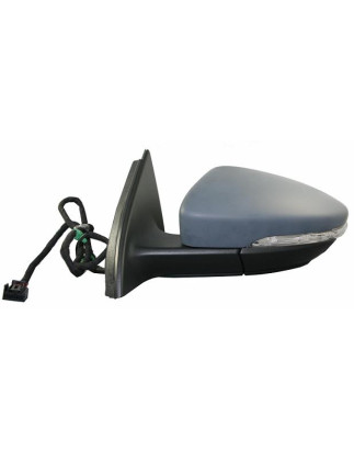 RETROVISORE ELETTRICO DESTRO 8 PIN CON PRIMER TERMICO RICHIUDIBILE ELETTRICAMENTE CON FANALINO INTEGRATO VOLKSWAGEN PASSAT 0111