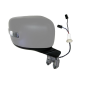 RETROVISORI ELETTRICO SINISTRO 6+1 PIN CON PRIMER TERMICO CON FANALINO INTEGRATO CON BLIND SPOT JEEP RENEGADE 0114  0118, JEEP 