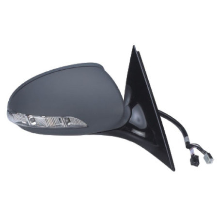 RETROVISORE ELETTRICO DESTRO 13 PIN CON PRIMER TERMICO ASFERICO CON FANALINO INTEGRATO CON LUCE DI CORTESIA CON MEMORIA MERCEDE